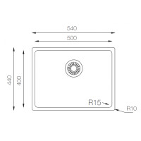 Кухонная мойка Zorg ZRE 5444
