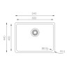 Кухонная мойка Zorg ZRE 5444