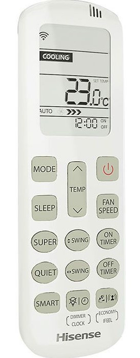 Сплит-система (инвертор) Hisense Silver Crystal Super DC Inverter R32 AS-10UW4RVETG01 (S)