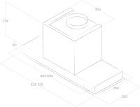 Вытяжка Elica Hidden 2.0 IXGL/A/60 PRF0097676A