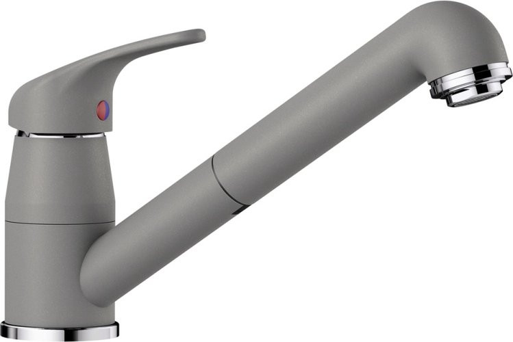 Смеситель Blanco Daras-s (гранит) алюметаллик