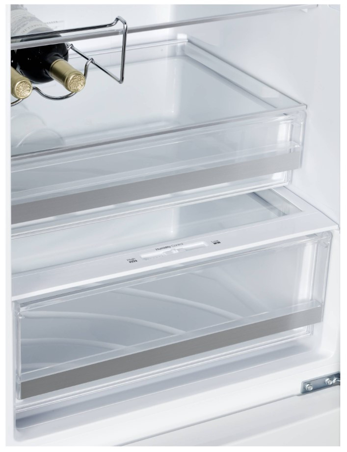 Холодильник с морозильником Korting KNFC 62370 XN