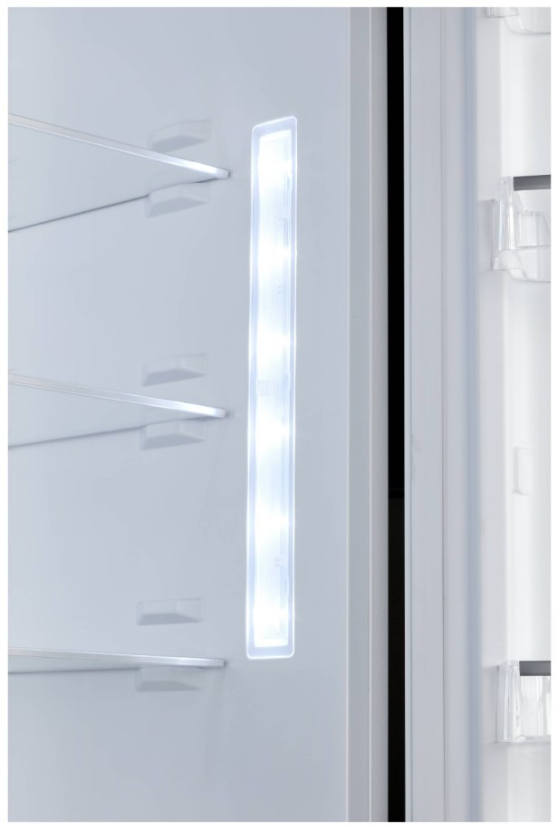 Холодильник с морозильником Korting KNFC 62370 XN